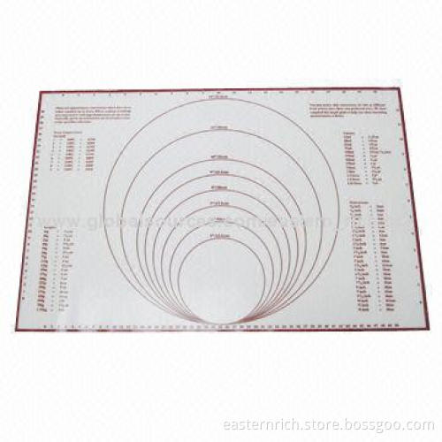 Silicone Baking Mat, 59x38.5cm, with Fiberglass Inside